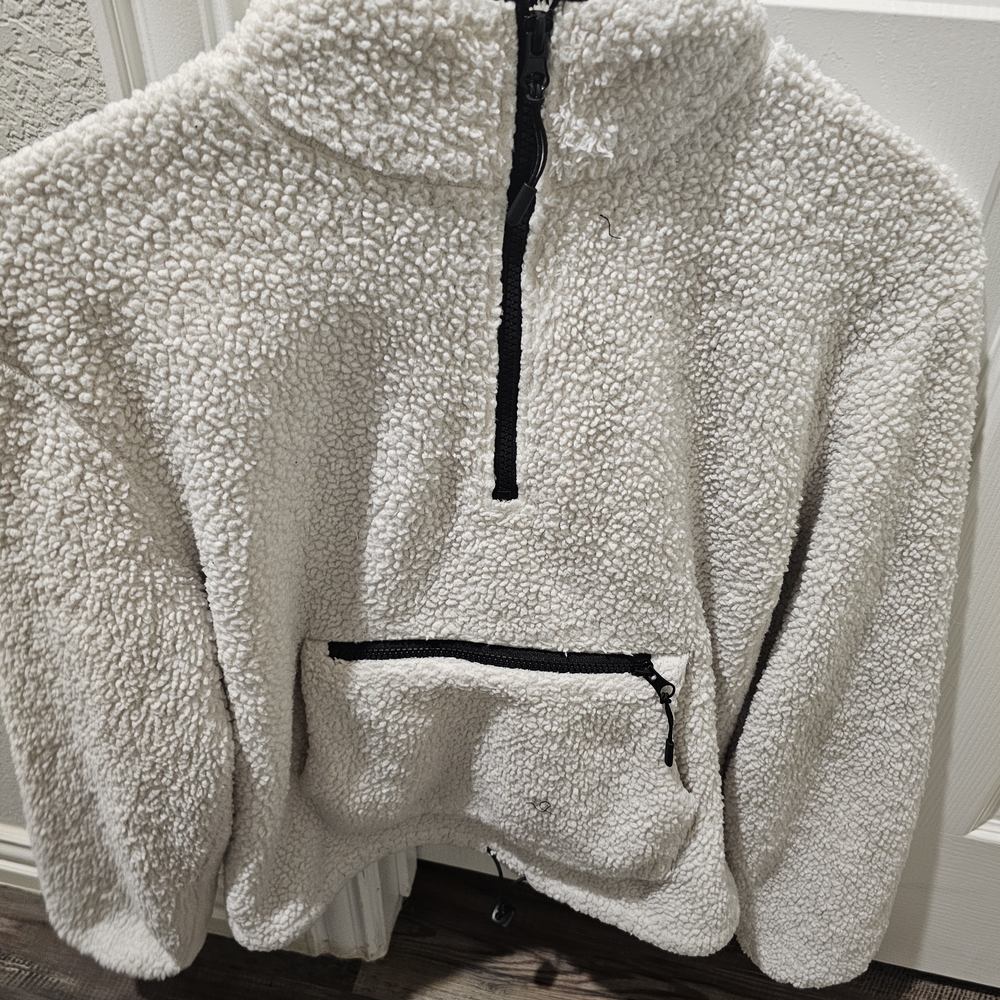 Cozy Sherpa Half-Zip Pullover